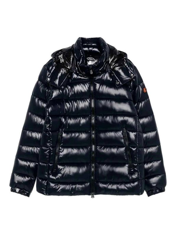 Save The Duck: ダウン・ハイテクジャケット - ダウンジャケット - ダークブルー