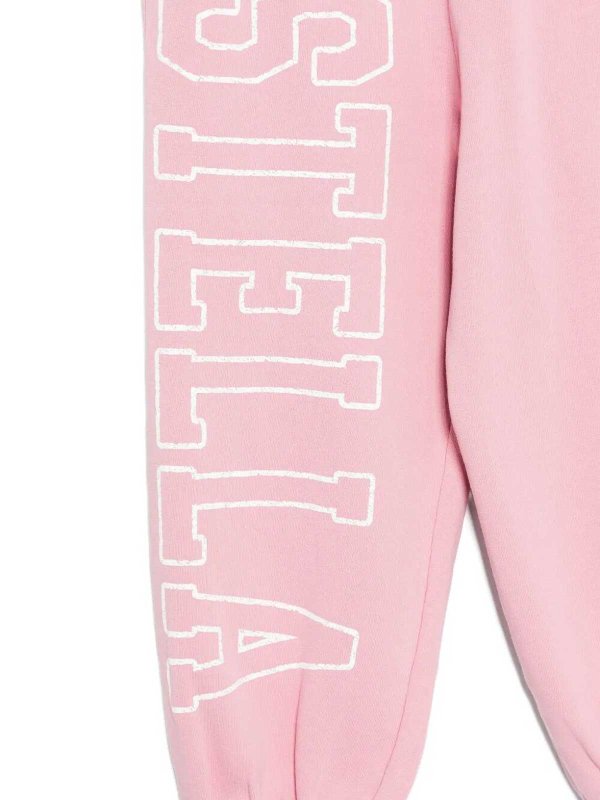 The Best Shops Stella McCartney Kids: スウェットパンツ - トラックスーツ ボトムス - ダークピンク