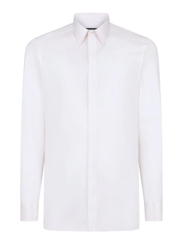 TOM FORD: Camisas - Camisa - Blanco