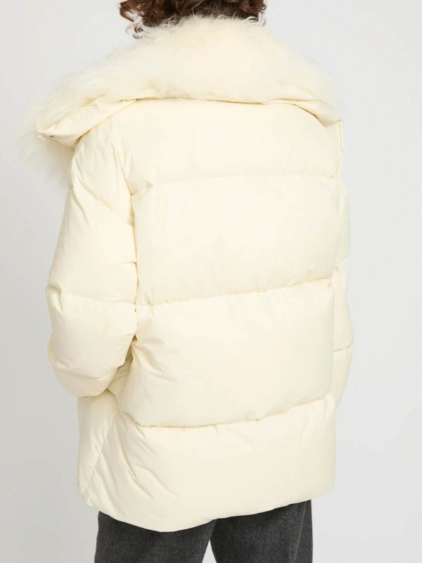 The Best Shops YVES SALOMON: ダウン・ハイテクジャケット - ダウンジャケット - ダークグリーン