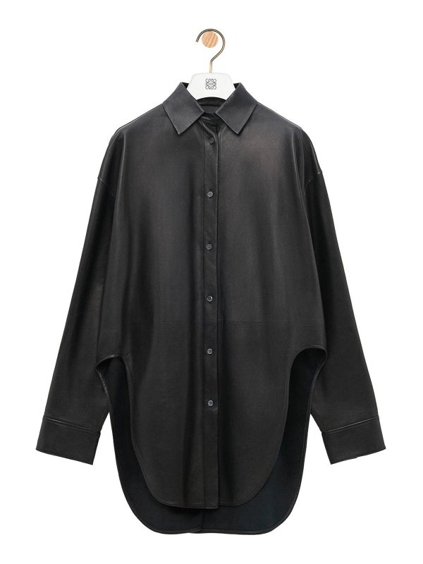 LOEWE: Camisas - Camisa - Negro