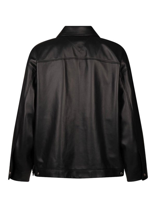 BOTTEGA VENETA: レザージャケット online - レザージャケット - 黒