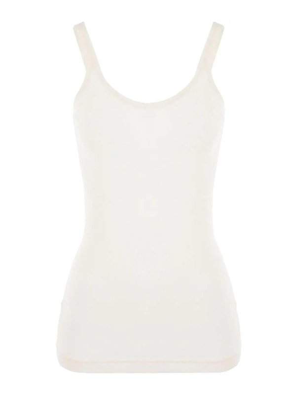 BOTTEGA VENETA: トップス＆タンクトップ - トップ/タンクトップ - 白