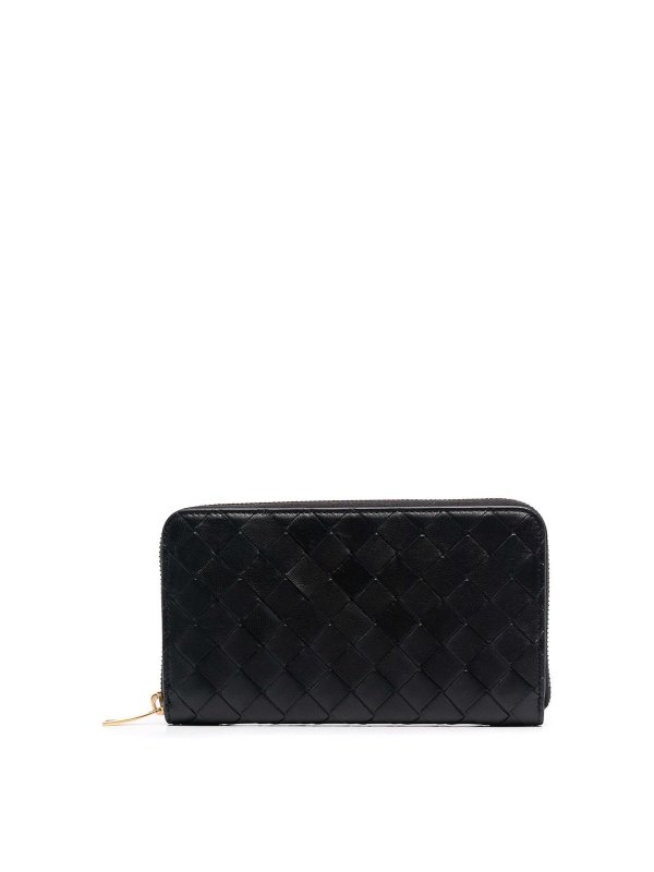 BOTTEGA VENETA: 財布＆ポーチ - 財布 - 黒