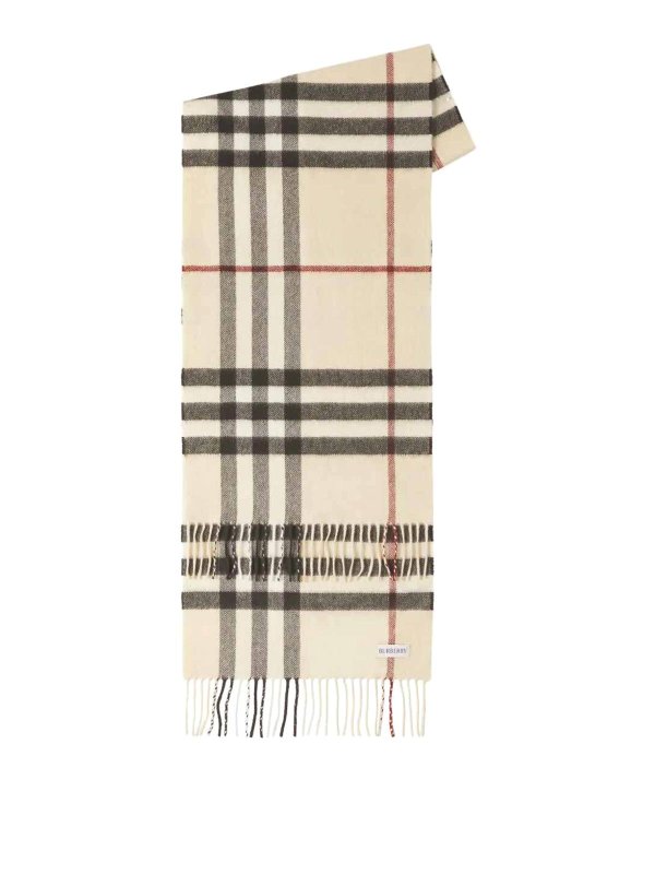 Burberry London: スカーフ - スカーフ - グレイッシュブラウン