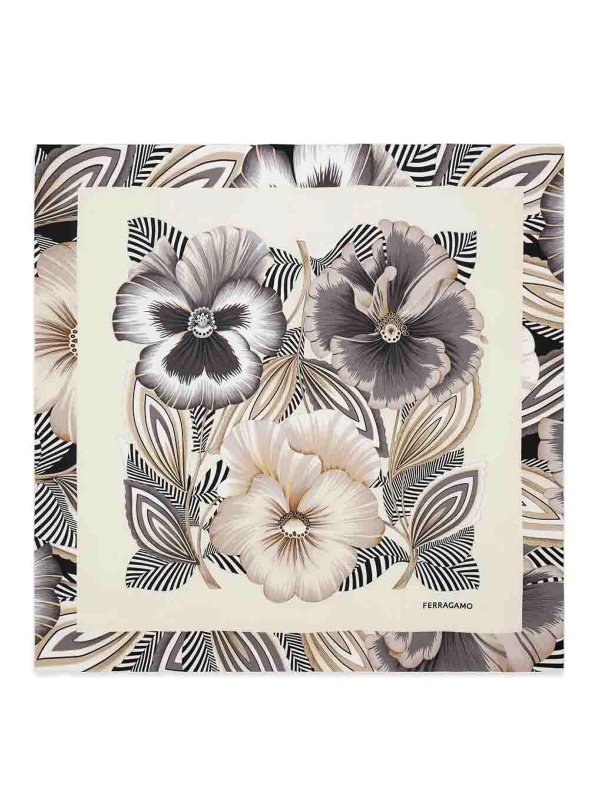 FERRAGAMO: Schals - Schal - Weiß