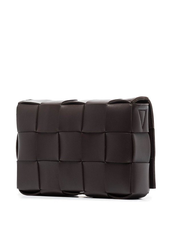 BOTTEGA VENETA: クロスボディバッグ online - クロスボディバッグ - ブラウン