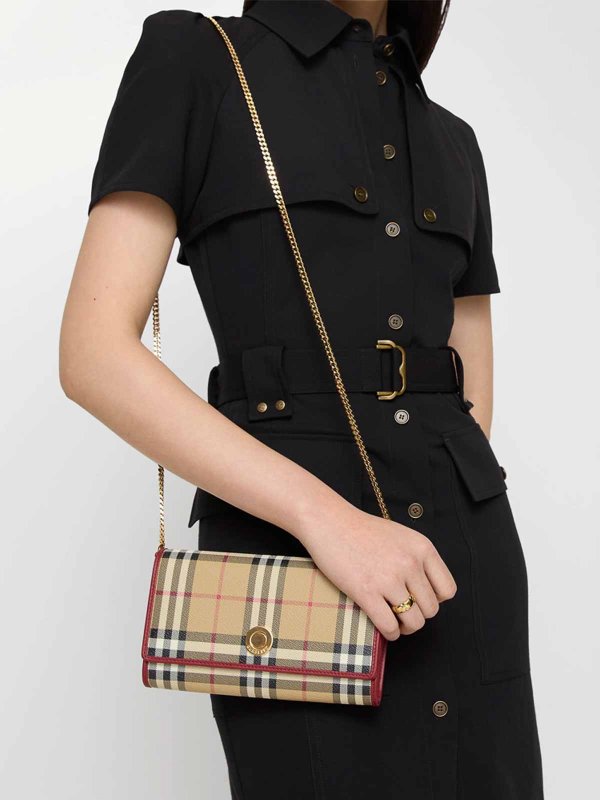 Burberry London: クラッチバッグ online - クラッチバッグ - 黒