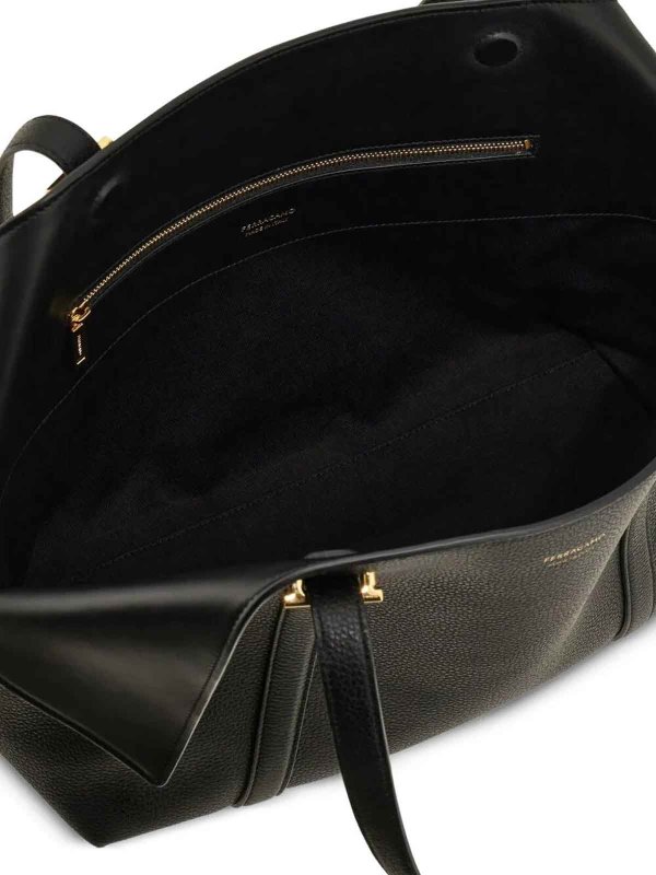 The Best Shops FERRAGAMO: Handtaschen - Shopper - Schwarz