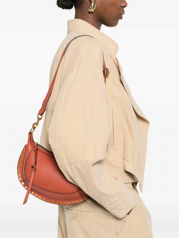 ISABEL MARANT: クロスボディバッグ online - クロスボディバッグ - ダークレッド