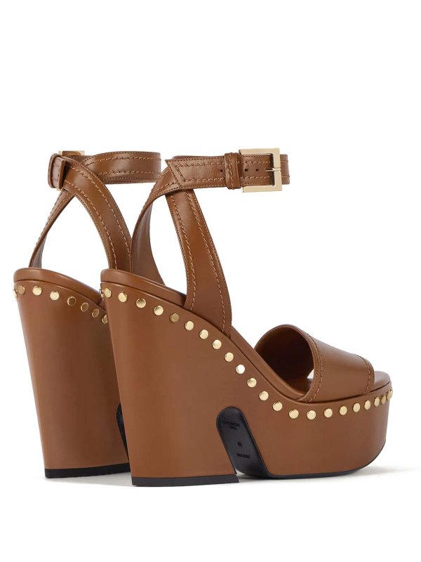 The Best Shops GIVENCHY: sandals - Clog Leather Platform S