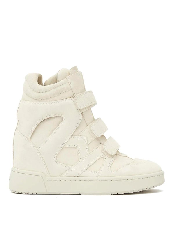 ISABEL MARANT: Chaussures de sport - Baskets - Beige Clair