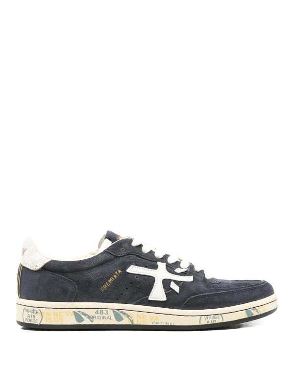 PREMIATA: Chaussures de sport - Baskets - Bleu