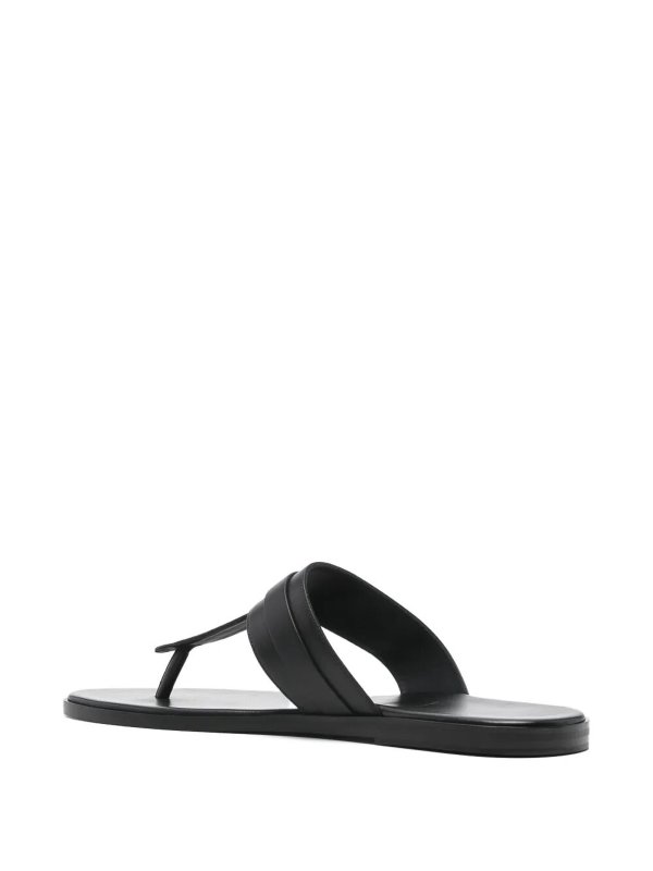 The Best Shops TOM FORD: sandals - Smooth Leather T-Sandals