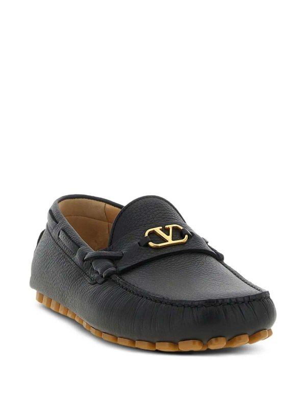 VALENTINO GARAVANI: ロファー＆スリッパ online - ローファー - 黒