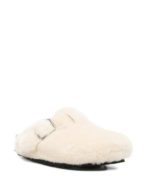 BIRKENSTOCK: mules shoes online - Boston Shearling Clogs