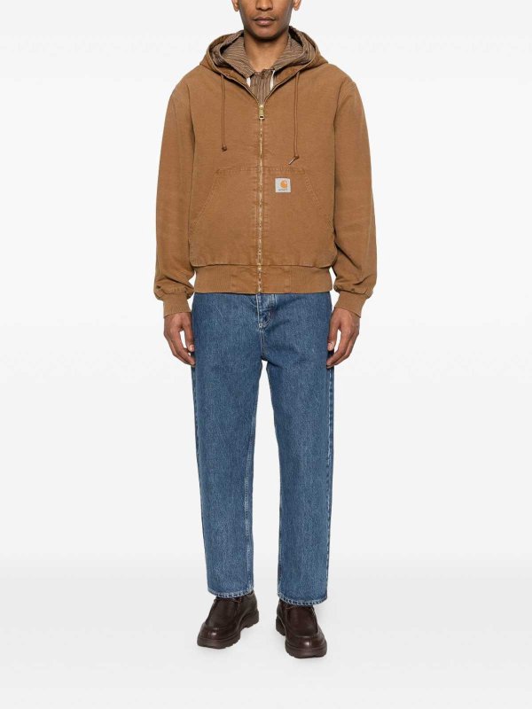 The Best Shops CARHARTT: カジュアルジャケット - カジュアルジャケット - ブラウン