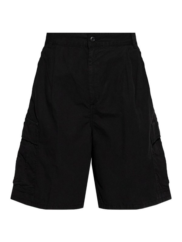 CARHARTT: トラウザーショーツ - ショートパンツ - 黒