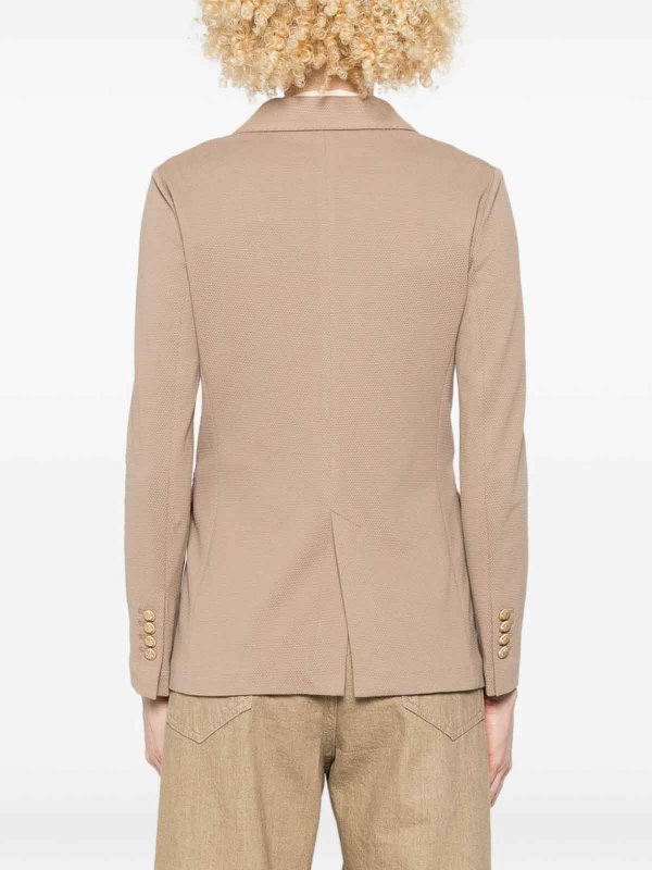 Cotton Double-Breasted Jacket shop online: CIRCOLO 1901