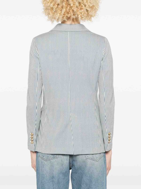 Striped Double-Breasted Jacket shop online: CIRCOLO 1901