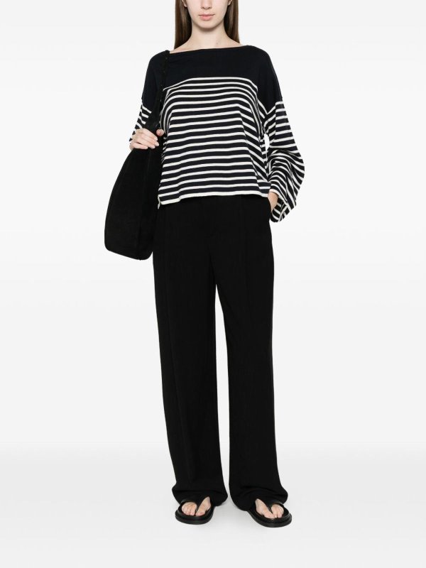 Striped Cotton Sweater shop online: C.T. PLAGE