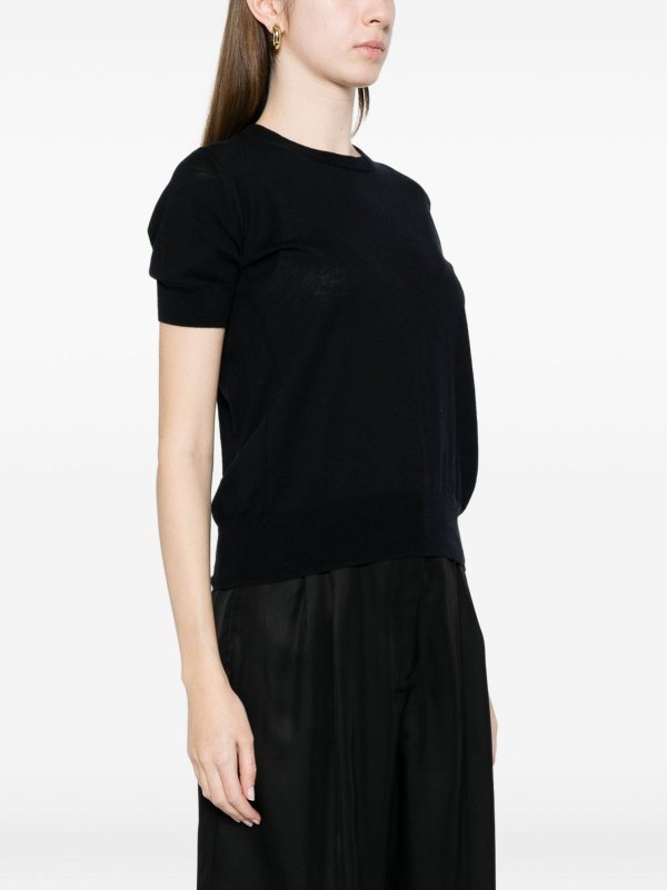 C.T. PLAGE: Strickpullover mit Rundhalsausschnitt online - Rundhalspullover - Blau