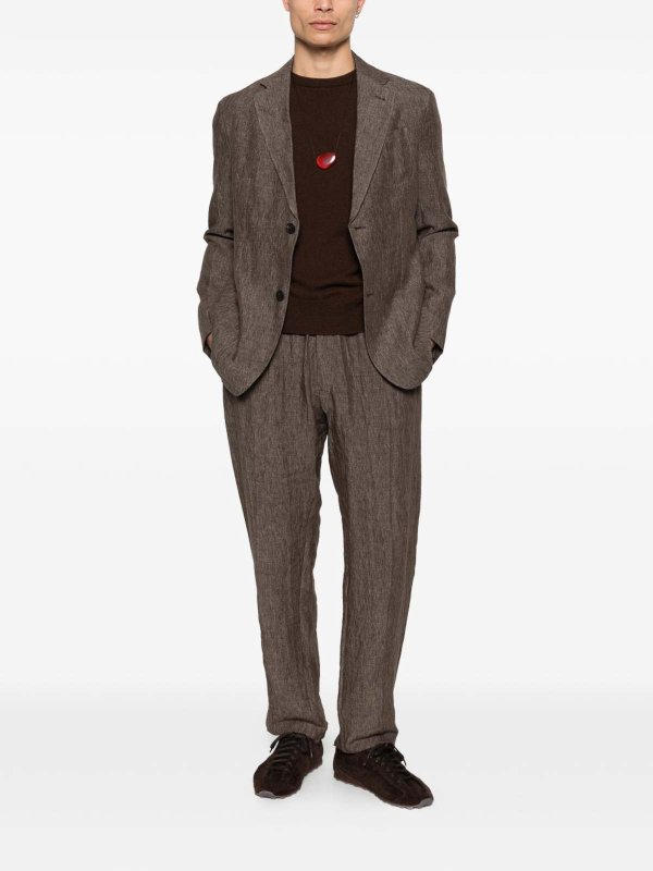 ブレザー - ブラウン shop online: EMPORIO ARMANI