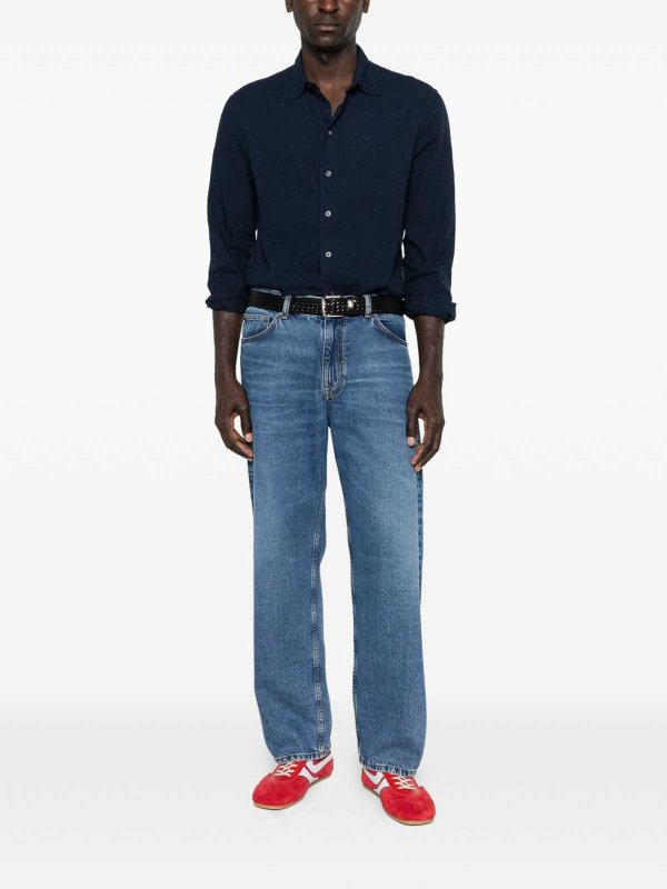 The Best Shops EMPORIO ARMANI: シャツ - シャツ - ブルー