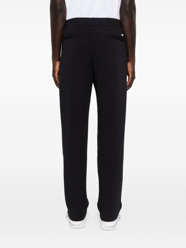 The Best Shops EMPORIO ARMANI: スウェットパンツ - トラックスーツ ボトムス - ブルー