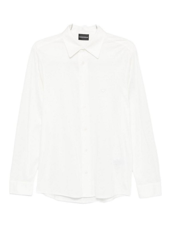 EMPORIO ARMANI: シャツ - シャツ - 白