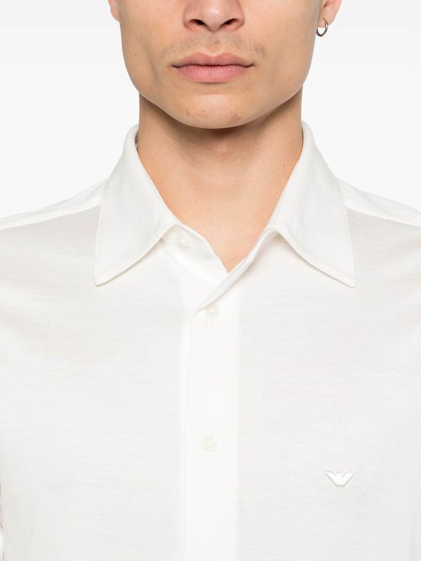 シャツ - 白 shop online: EMPORIO ARMANI