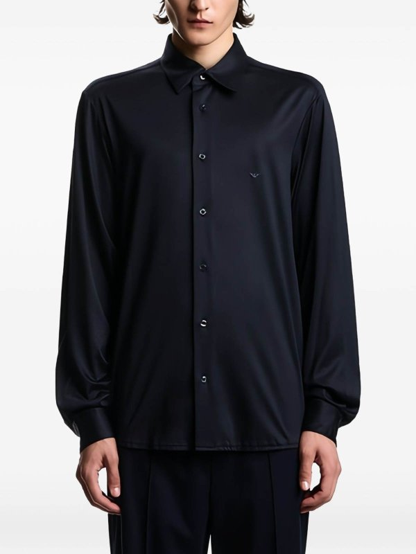 EMPORIO ARMANI: Hemden online - Hemd - Blau