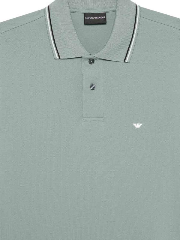 The Best Shops EMPORIO ARMANI: ポロシャツ - ポロシャツ - ブルー