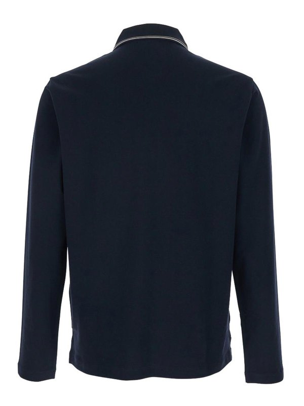 EMPORIO ARMANI: ポロシャツ online - ポロシャツ - ブルー