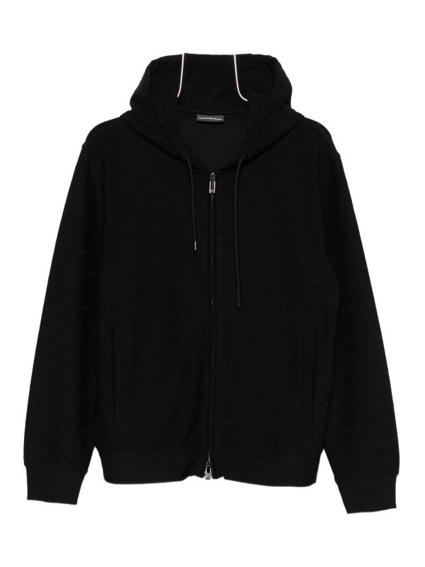 EMPORIO ARMANI: スウェット＆セーター - スウェットシャツ/セーター - 黒