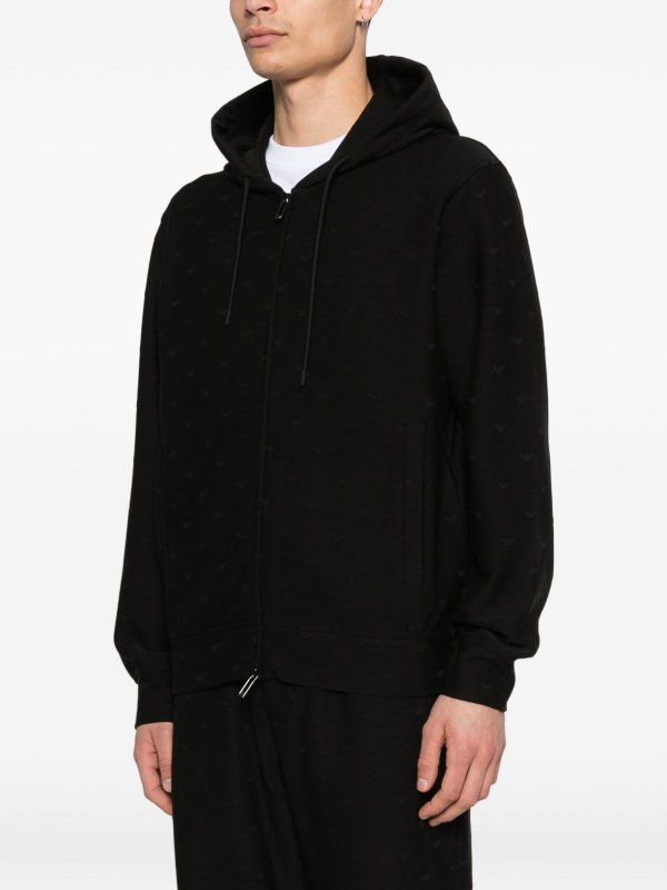 スウェットシャツ/セーター - 黒 shop online: EMPORIO ARMANI