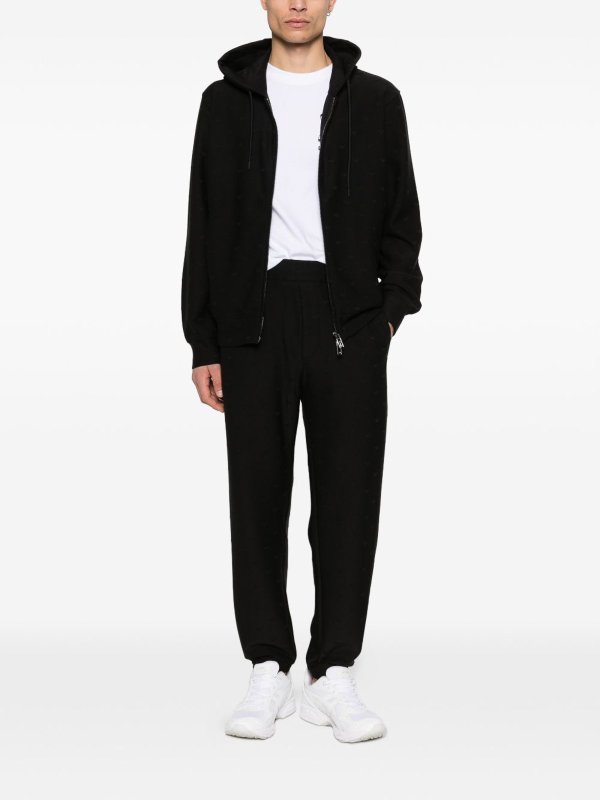 EMPORIO ARMANI: スウェットパンツ online - トラックスーツ ボトムス - 黒