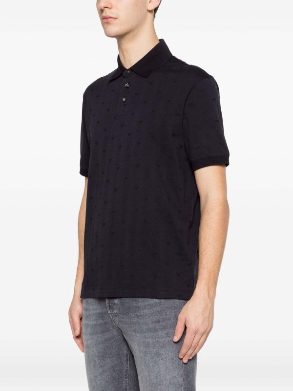 EMPORIO ARMANI buy online ポロシャツ - ブルー