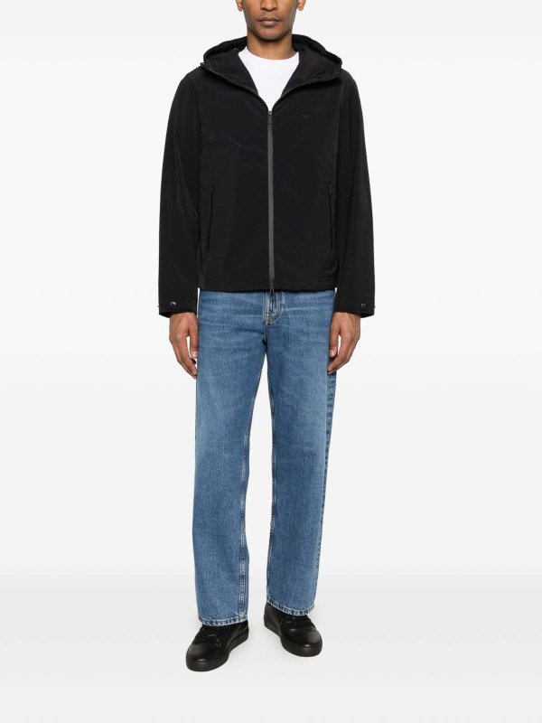 EMPORIO ARMANI: ダウン・ハイテクジャケット online - ダウンジャケット - 黒