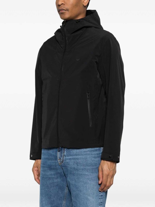 ダウンジャケット - 黒 shop online: EMPORIO ARMANI