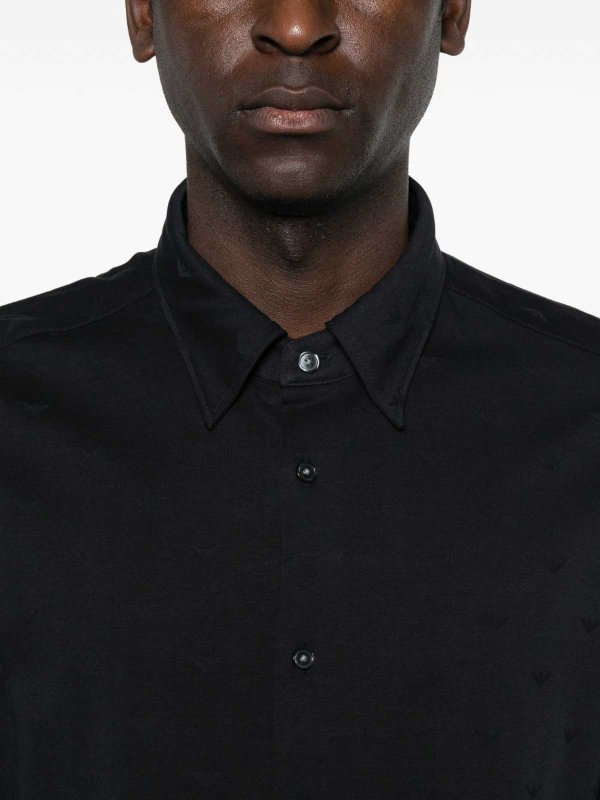 EMPORIO ARMANI: シャツ online - シャツ - ブルー