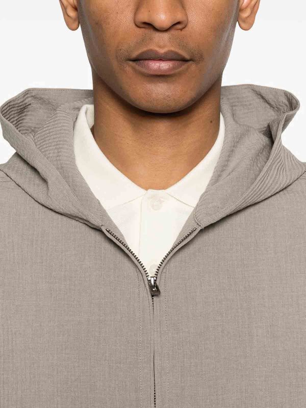 The Best Shops EMPORIO ARMANI: ダウン・ハイテクジャケット - ダウンジャケット - ベージュ