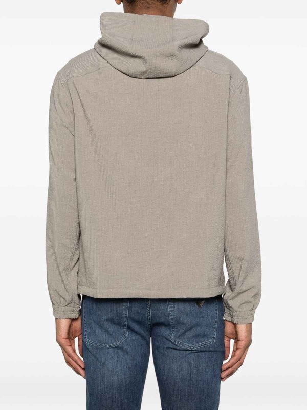 EMPORIO ARMANI buy online ダウンジャケット - ベージュ