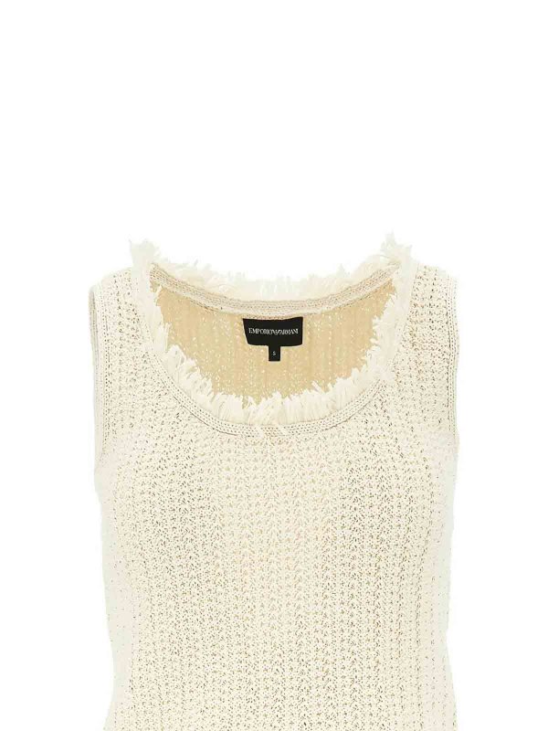 EMPORIO ARMANI: トップス＆タンクトップ online - トップ/タンクトップ - ベージュ