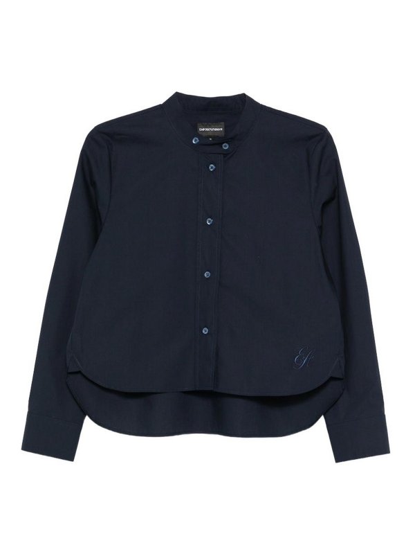EMPORIO ARMANI: シャツ - シャツ - ブルー