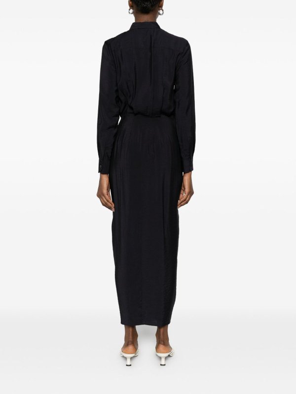 The Best Shops EMPORIO ARMANI: ニーレングスドレス - 膝丈ドレス - ブルー