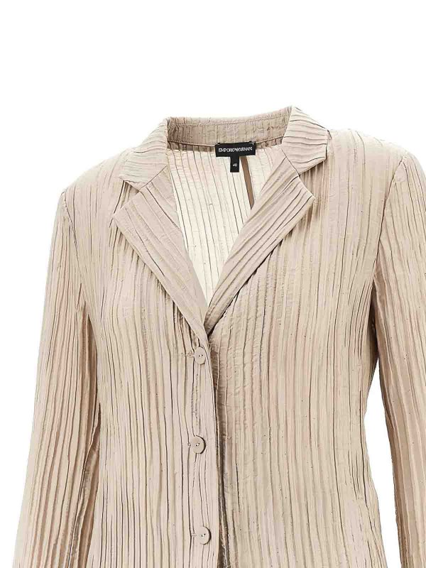 EMPORIO ARMANI: ブレザー online - ブレザー - ベージュ