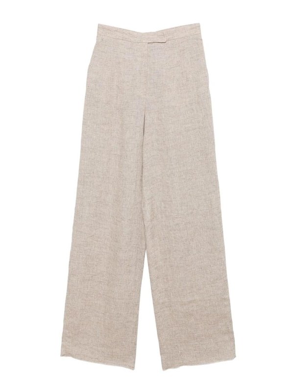 EMPORIO ARMANI: Pantalones casual - Pantalón Casual - Beis
