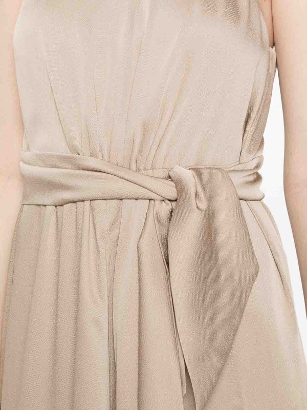 EMPORIO ARMANI buy online マキシドレス - ベージュ