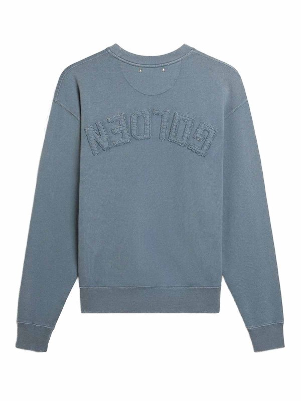 GOLDEN GOOSE: スウェット＆セーター online - スウェットシャツ/セーター - ブルー
